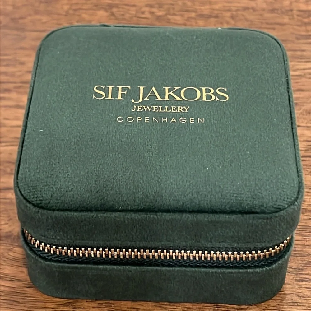 SIF JAKOBS JEWELLERY-Jewellery Travel Box-piccolo green